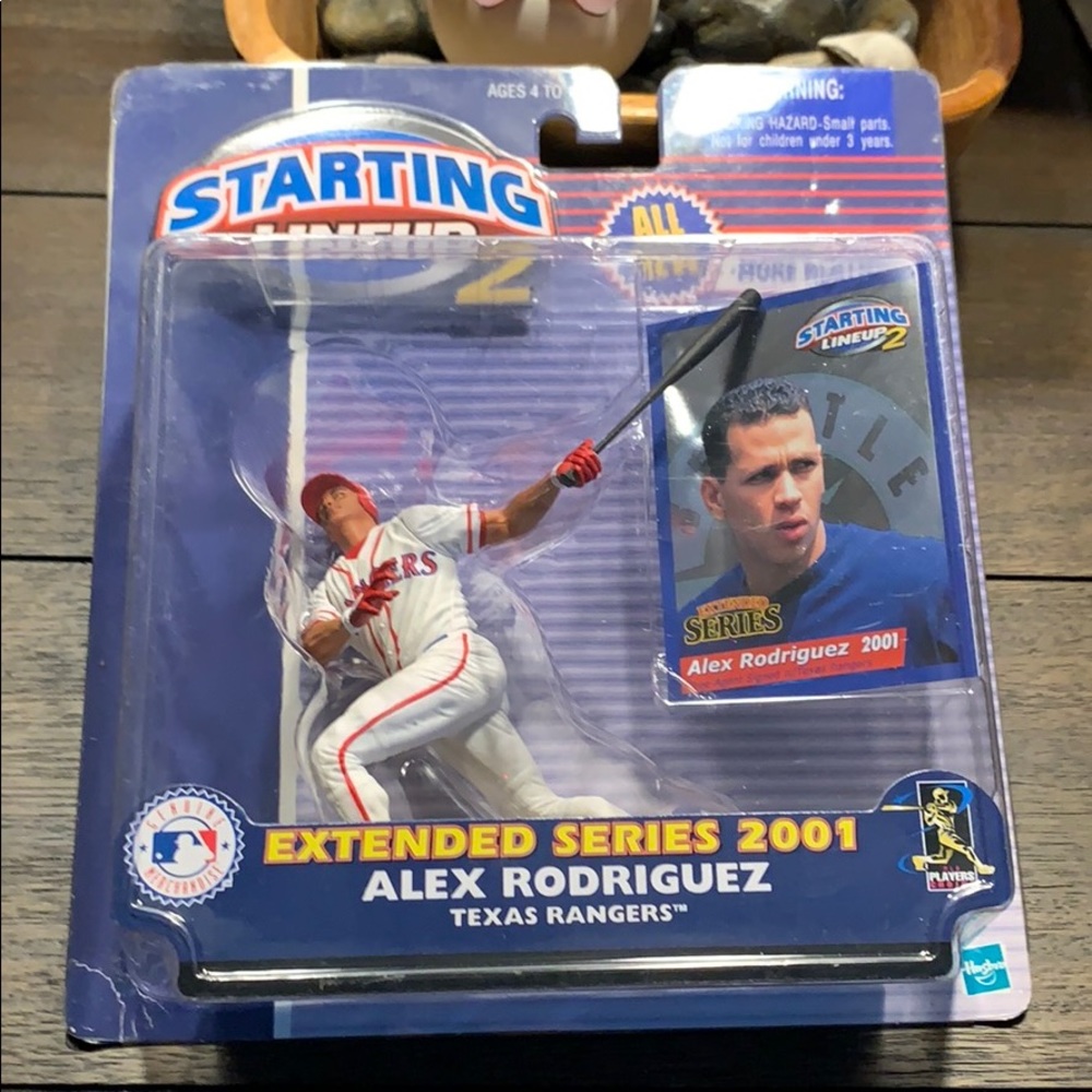 Alex Rodriguez 2001 Starting Lineup 2 in box